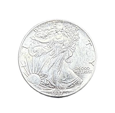 1987 1 oz American Silver Eagle