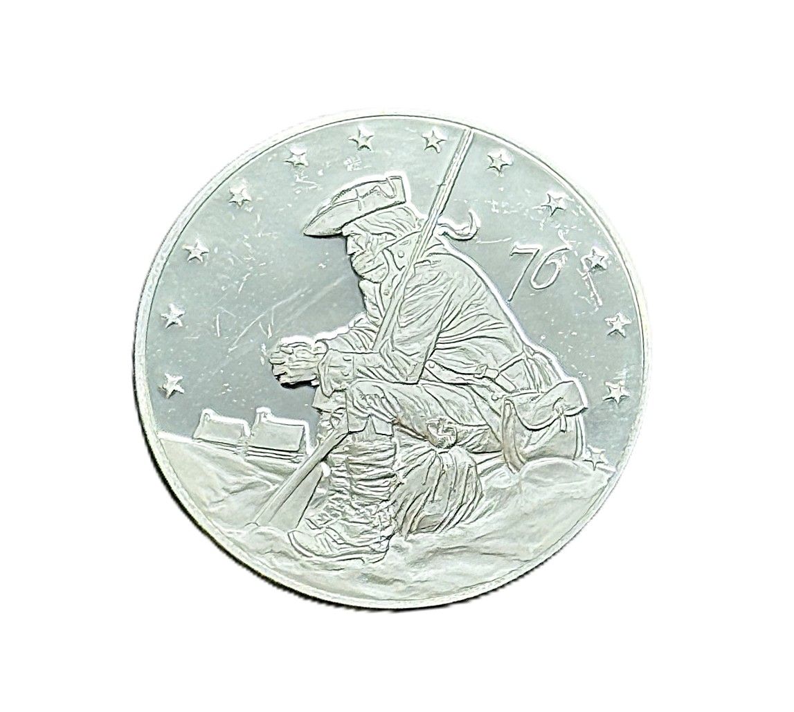 1976 Pennsylvania Official State Bicentennial Sterling Silver Medal Proof