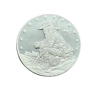 1976 Pennsylvania Official State Bicentennial Sterling Silver Medal Proof