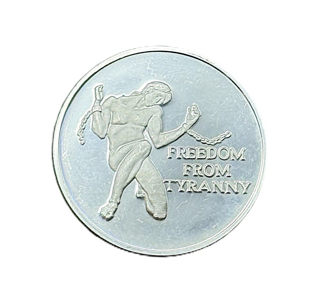 1973 British Evacuation of Philadelphia American Revolution Bicentennial Commemorative Sterling Silver Medal Proof