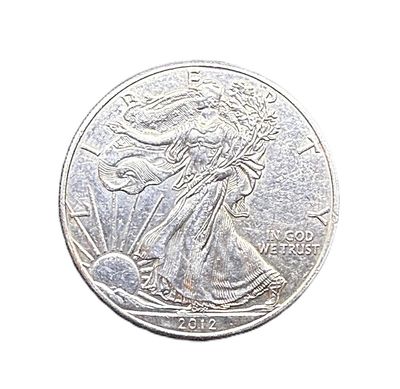 2012 $1 American Silver Eagle 1 oz