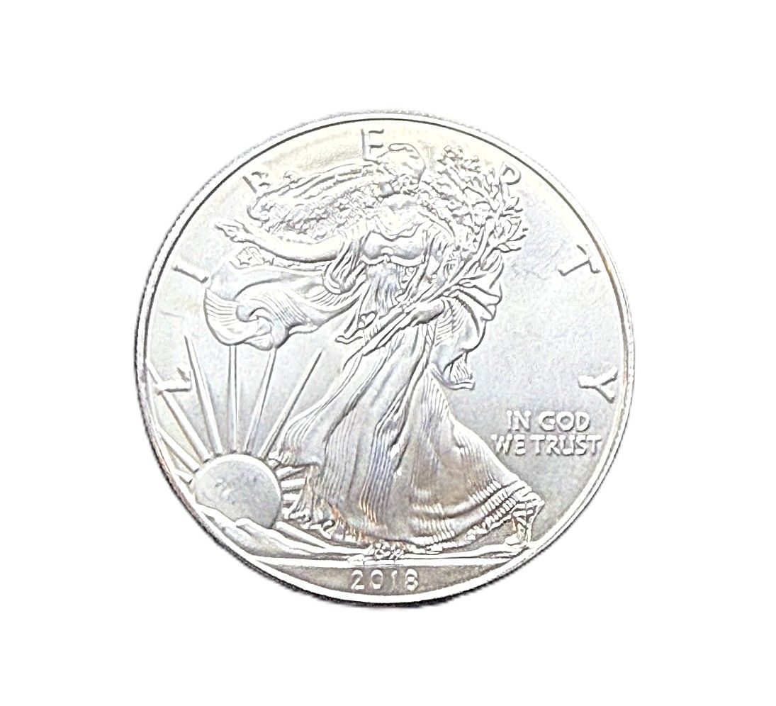 2018 1 oz American Silver Eagle Brilliant Uncirculated Coin