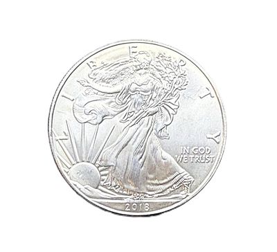 2018 1 oz American Silver Eagle Brilliant Uncirculated