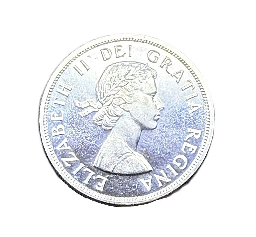 1961 Canada Voyageur Silver Dollar - Stunning High-Luster Original Specimen