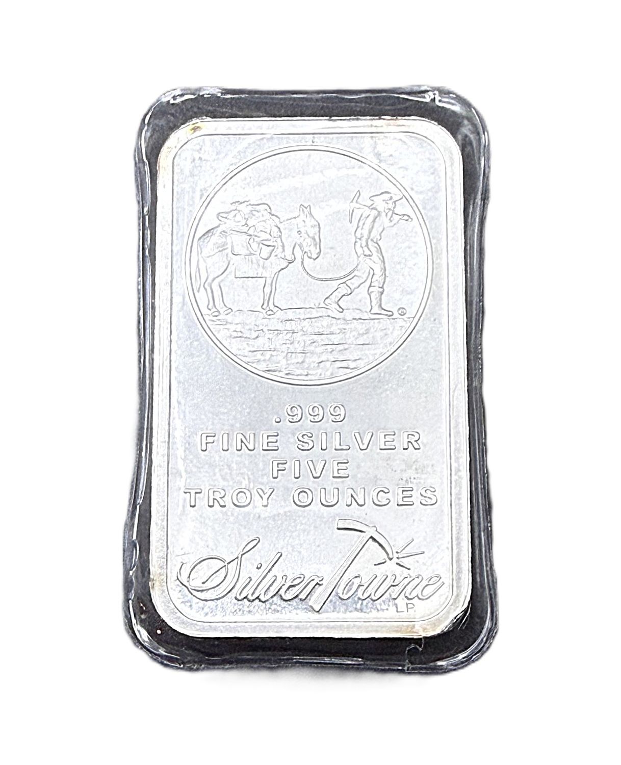 SilverTowne Trademark Prospector 5 oz Silver Bar