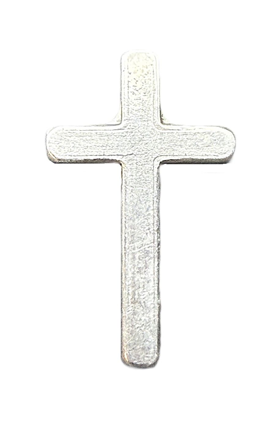 Hand-Poured Cross 1.57 oz Sterling Silver Bar