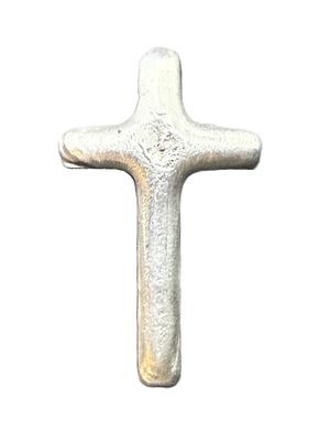 Hand-Poured Cross 1.57 oz Sterling Silver Bar