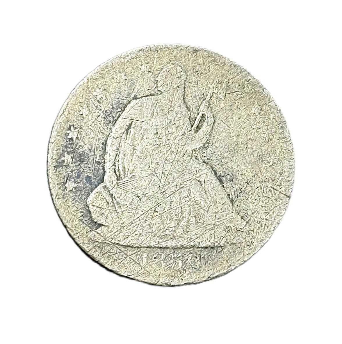 1856-O Seated Liberty Silver Half Dollar