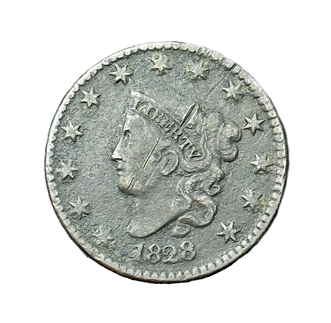 1828 U.S. Coronet/Matron Head Large Cent