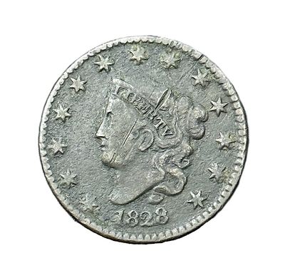 1828 Coronet/Matron Head Large Cent
