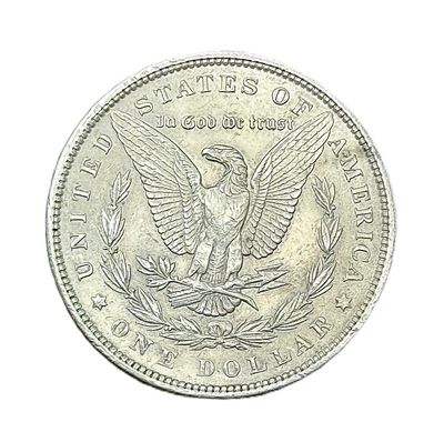 1890 Morgan Silver Dollar $1 US Coin