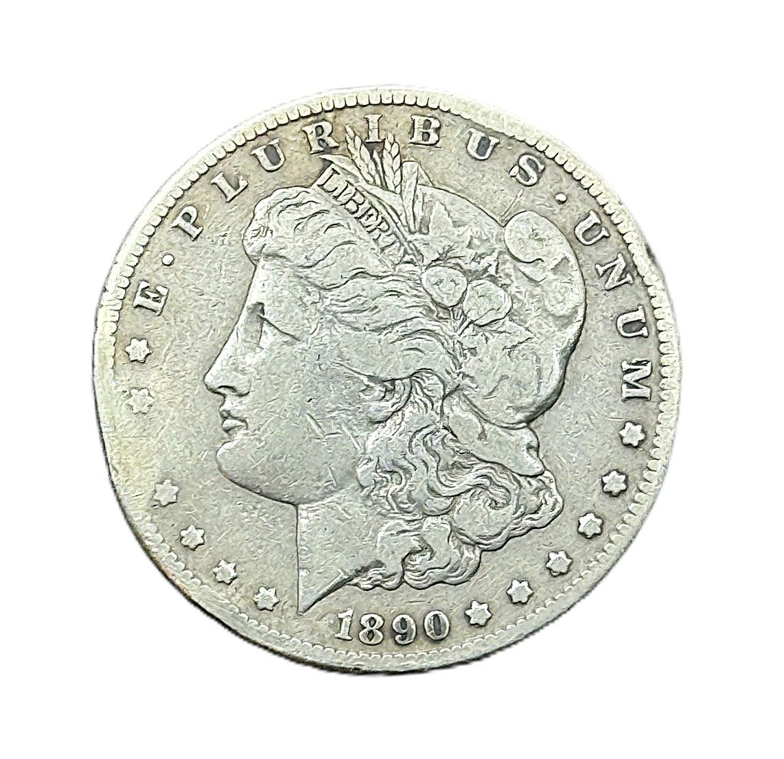 1890-CC  Carson City Morgan Silver Dollar