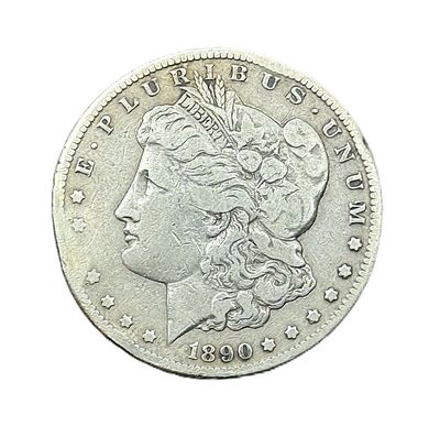 1890-CC  Carson City Morgan Silver Dollar