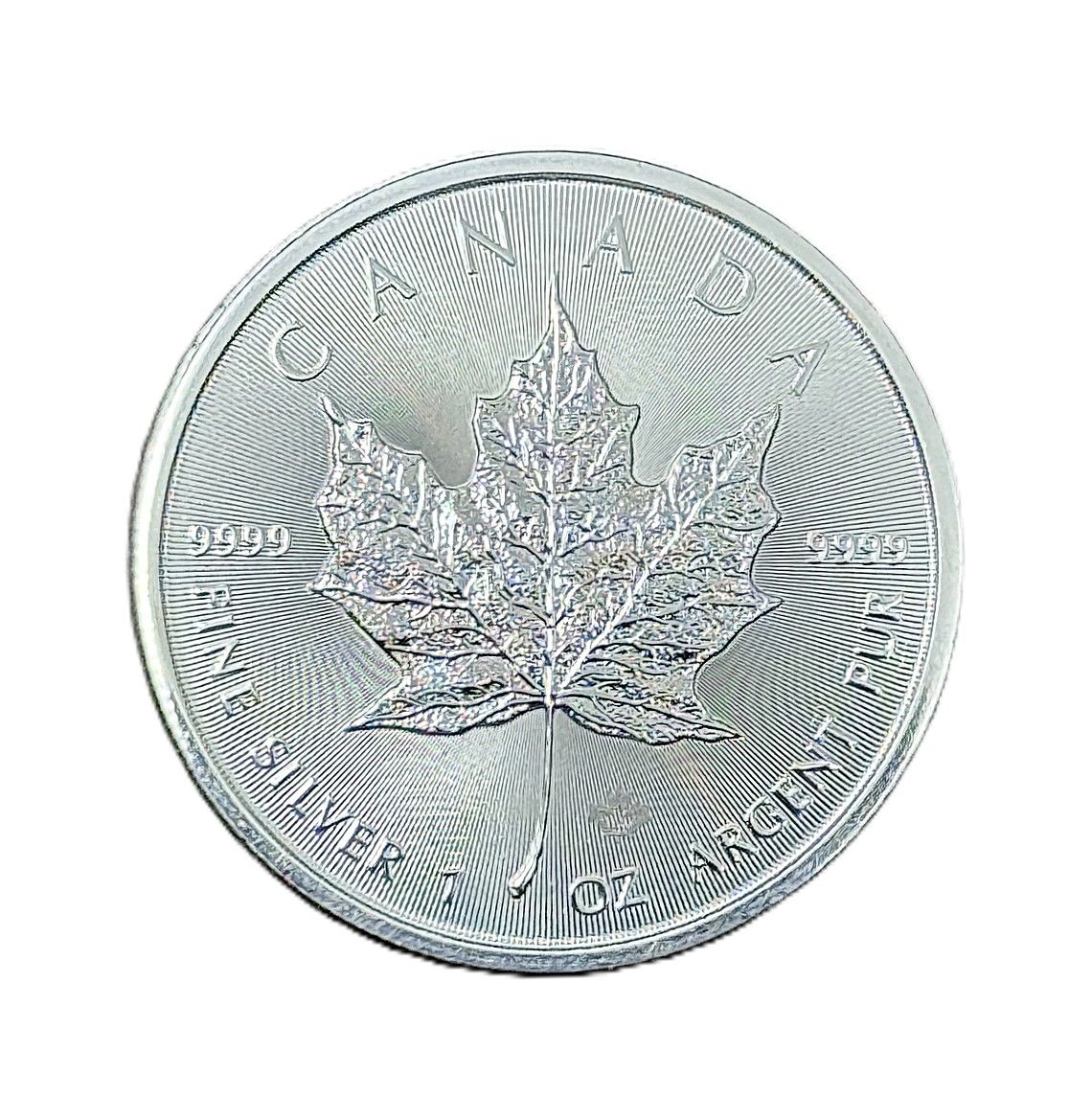 2026 Canada 1 oz Silver Maple Leaf Coin King Charles III First Royal Issue BU
