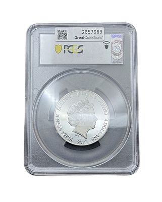 2017 Solomon Islands $4 The Presidents Cup 1.5 oz Silver Proof Coin PCGS PR69DCAM