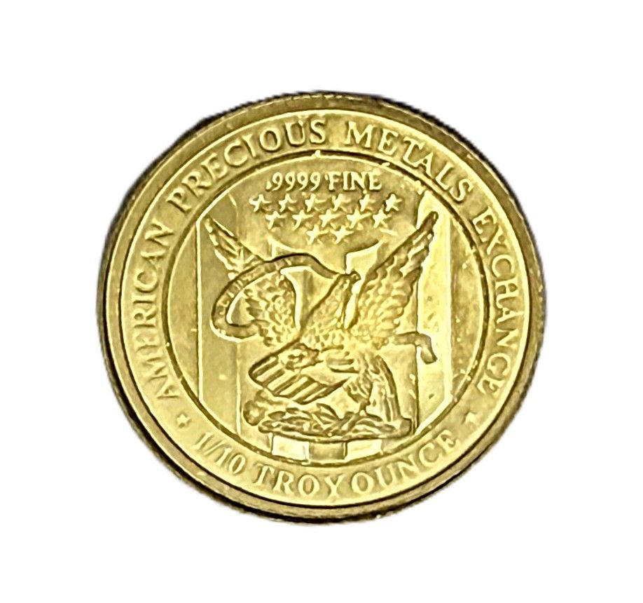 1/10 oz Bald Eagle Gold Bullion- APMEX