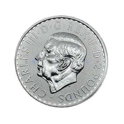 2023 Great Britain 1 oz King Charles III Silver Britannia