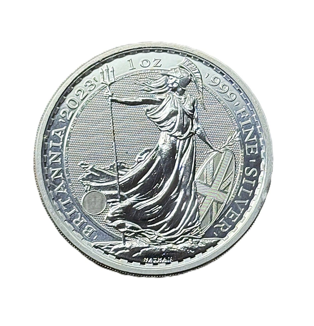 2023 Great Britain £2 Silver Britannia King Charles III- 1 oz - .999 Fine