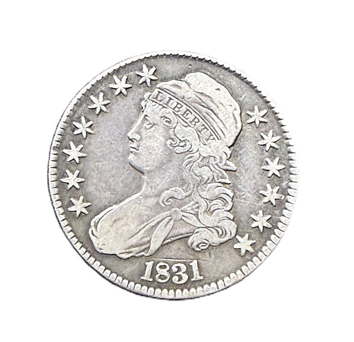 1831 Capped Bust Half Dollar