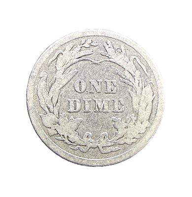 1909 Barber Silver Dime