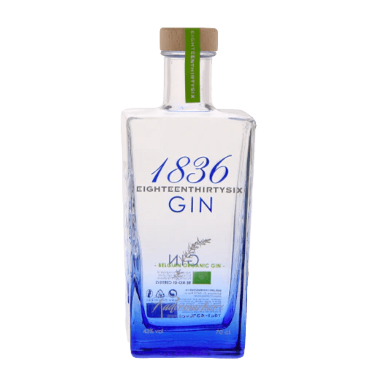 1836 Organic gin 43° - 0.7L
