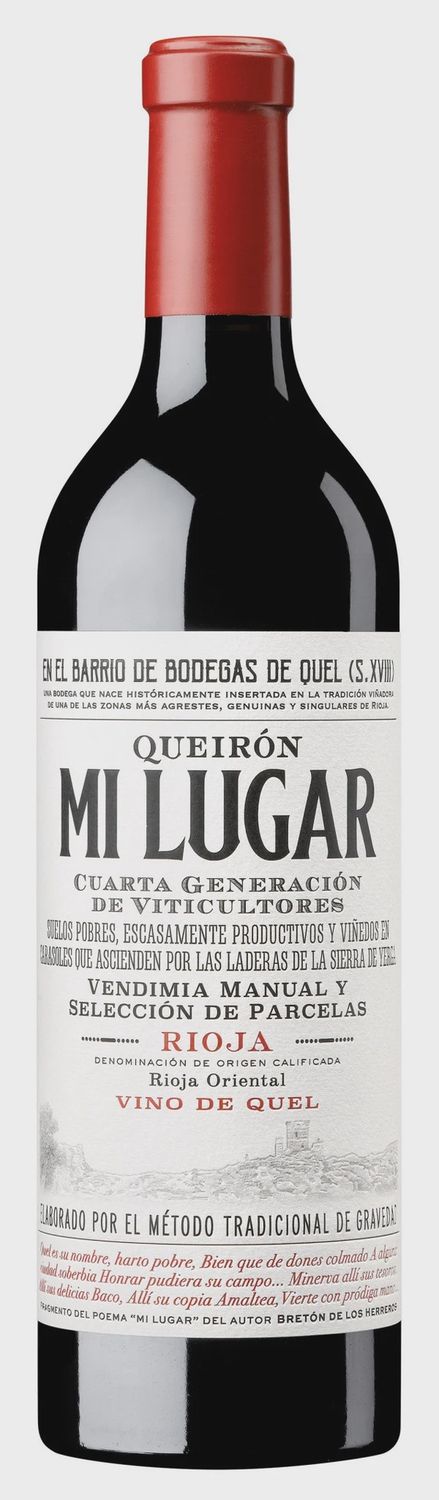 2019 BODEGAS ONTAÑÓN QUEIRÓN MI LUGAR 0.75L