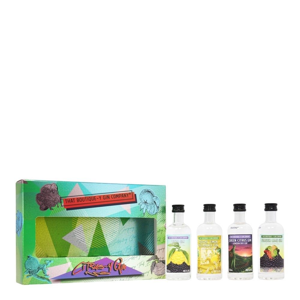 Citrus Y Gin Set 4 x 5 cl