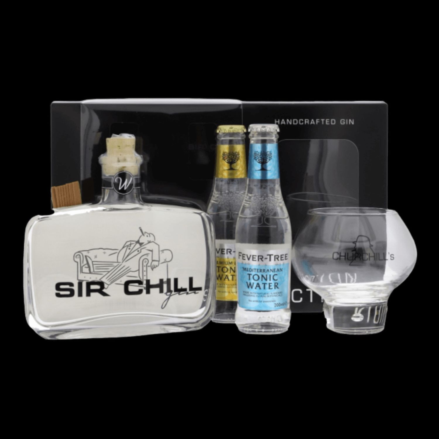 Sir chill Gin + Verre &amp; Tonic 37.50° - 0.5L
