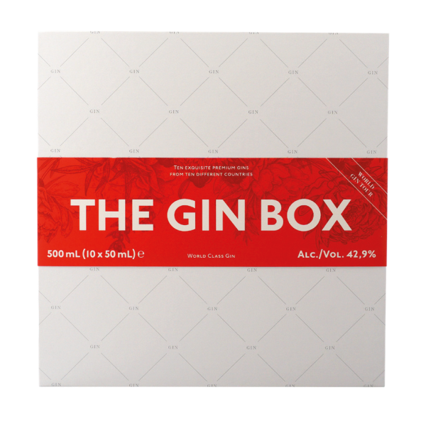 The Gin Box- World Tour Edition #2 10 x 5 cl 42° 0.5L