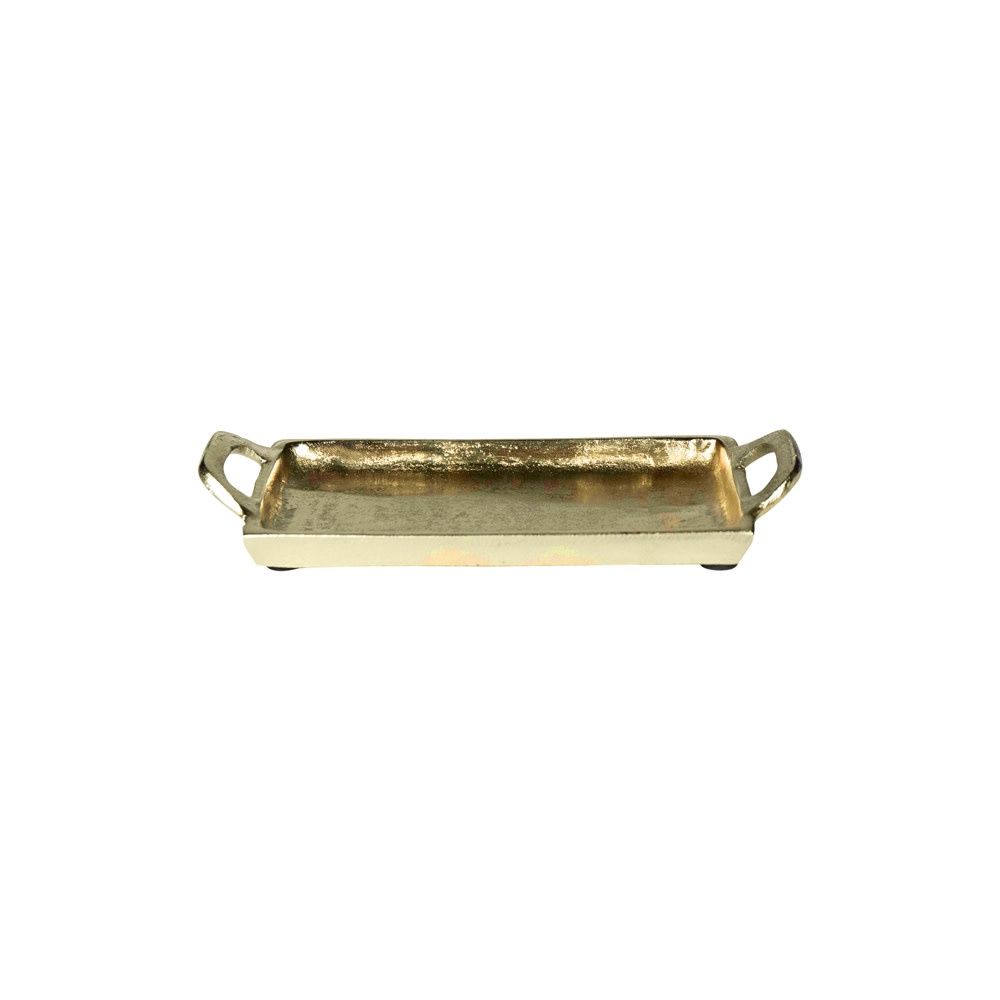 Dienblad champange goud 21x11cm