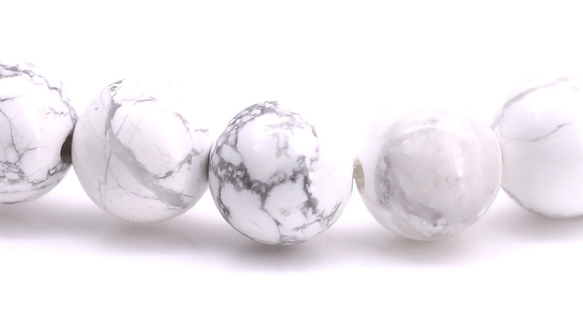 Bali Basic White Howlite Large