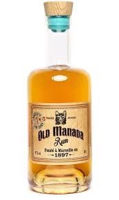 Old Manada rhum gold ferroni 0.7L