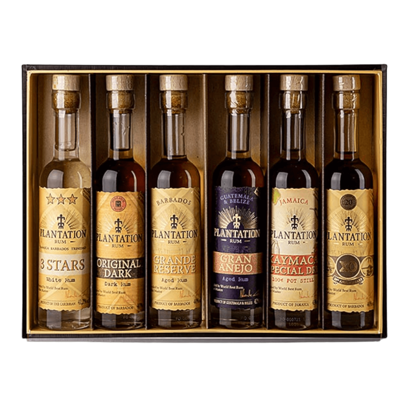 Plantation Rum Experience Giftpack 6 x 10 cl 41.03° 0.600 L