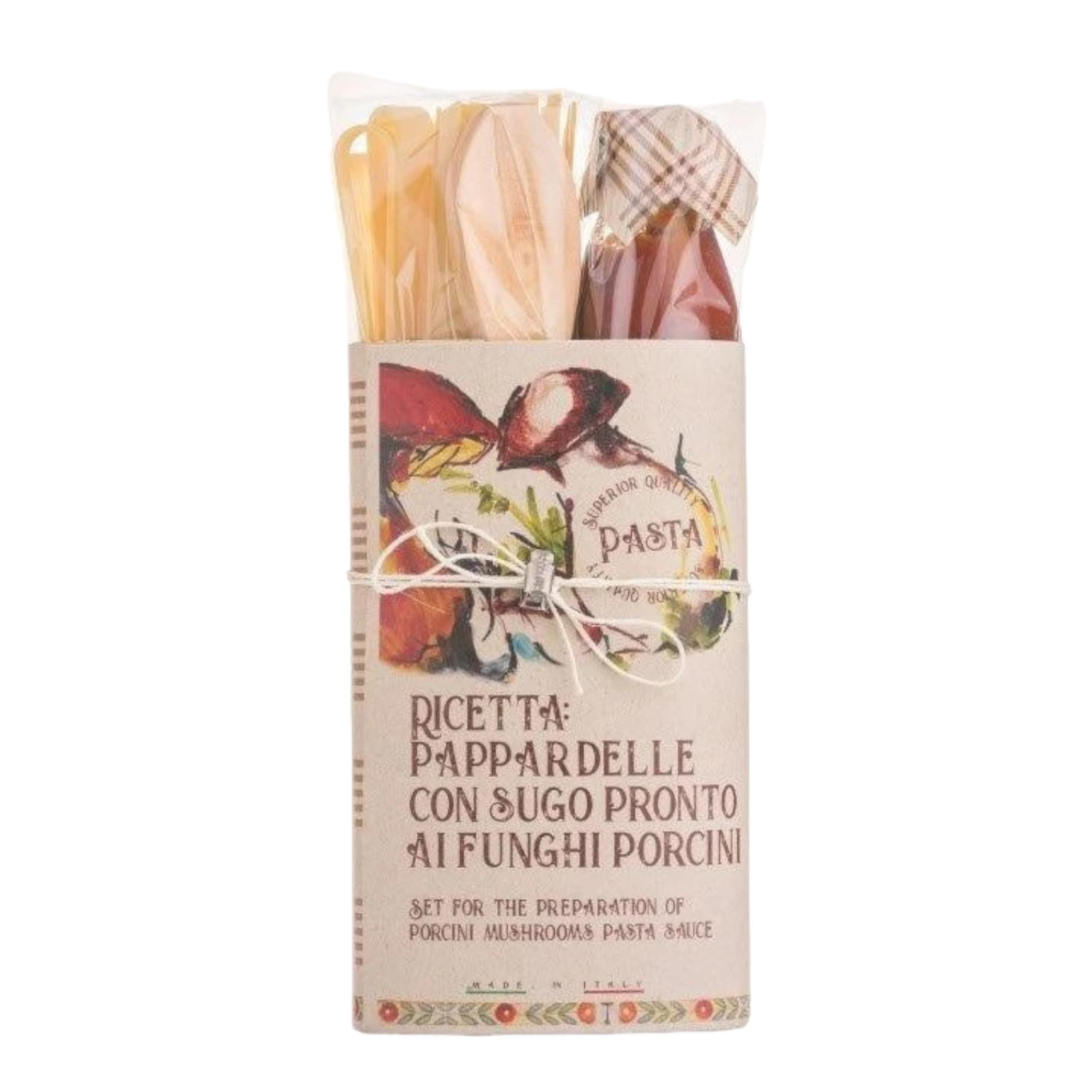 Calabria gift pappardel salsa-funghi porcini 420g