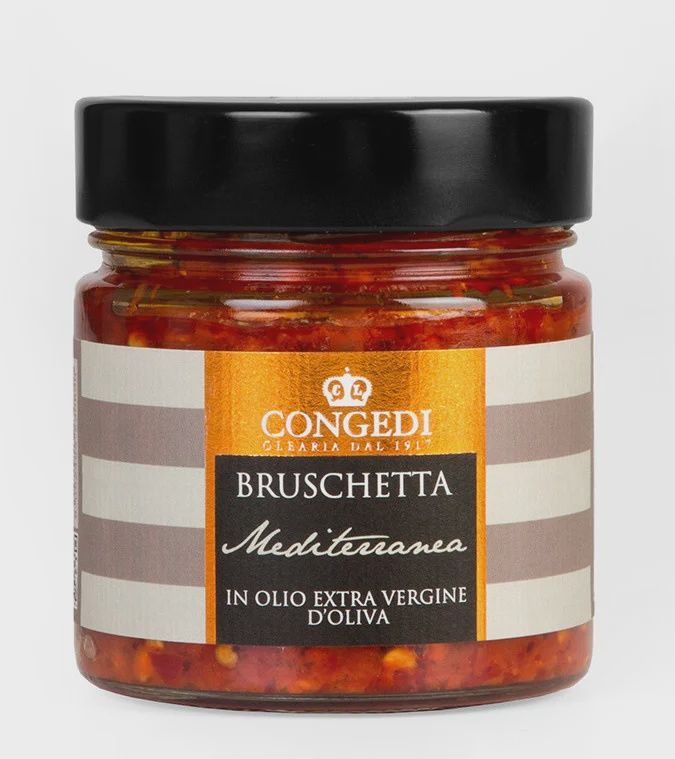 BRUSHETTA MEDITERRANEA IN OLIO EXTRA VERGINE