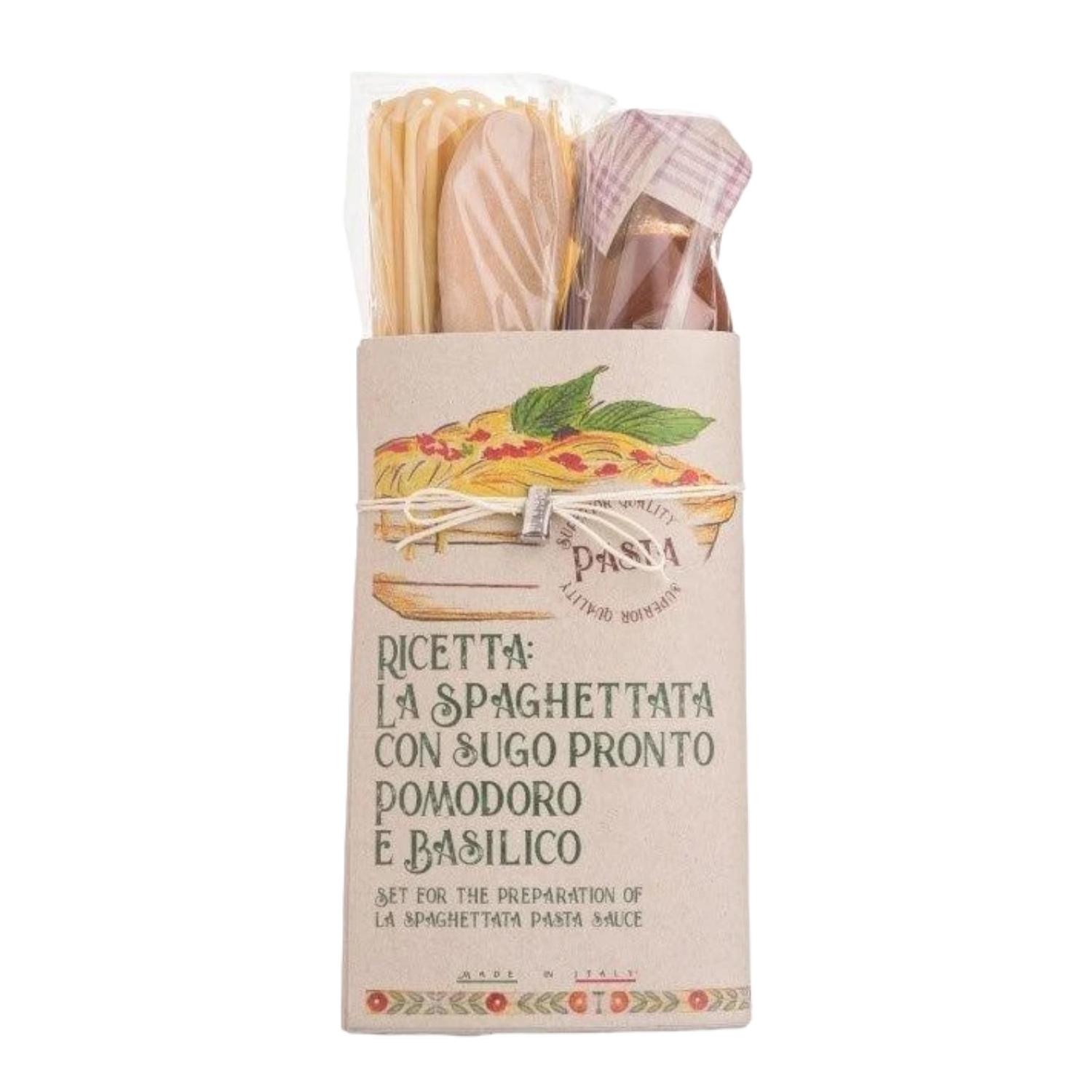 Calabria gift la spaghettata con salsa 420g