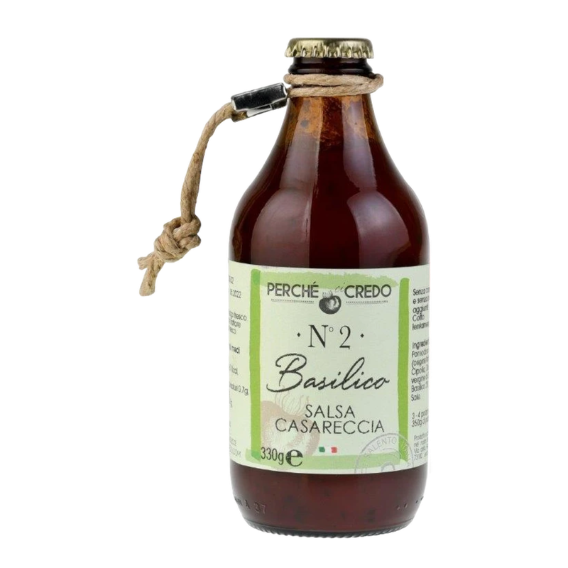 Perche Ci Credo tomatensaus N°2 basilico 330g