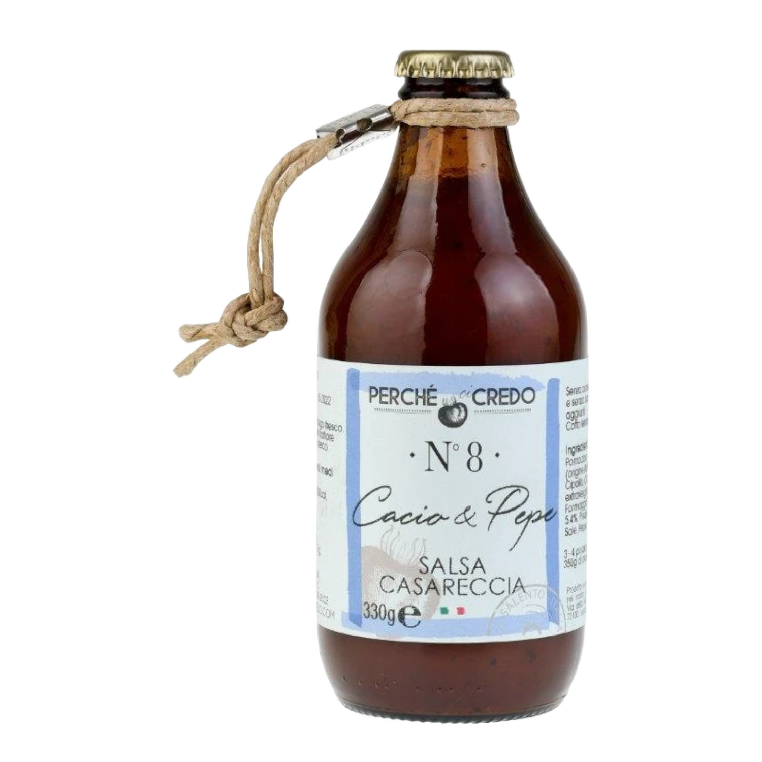Perche Ci Credo tomatensaus N°8 cacio &amp; pepe 330g