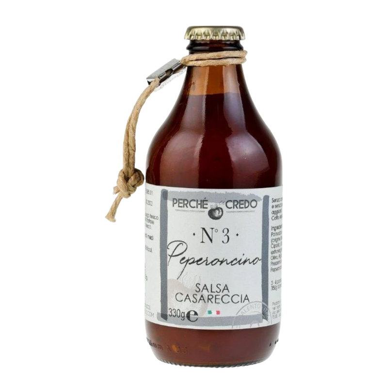 Perche Ci Credo tomatensaus N°3 chili/peperoncino 330g