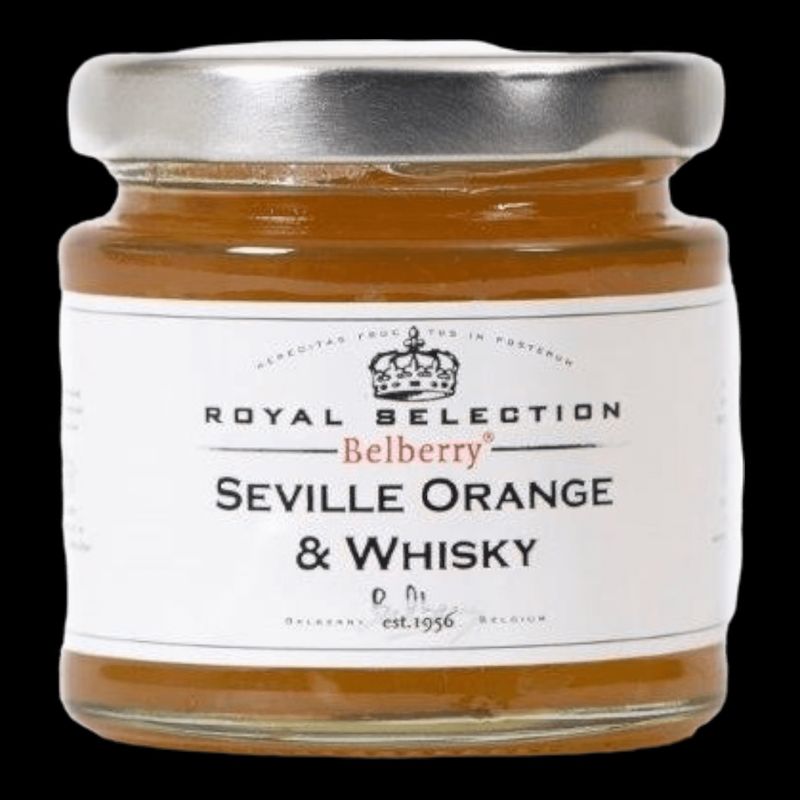 sinaasappel en whisky marmelade 130g BELBERRY