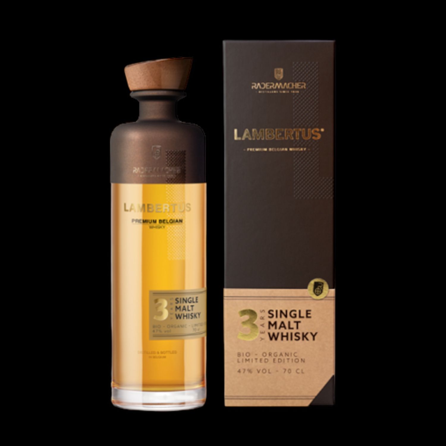 Lambertus 3Y Bio Limited Edition Whisky 47° - 0,7L