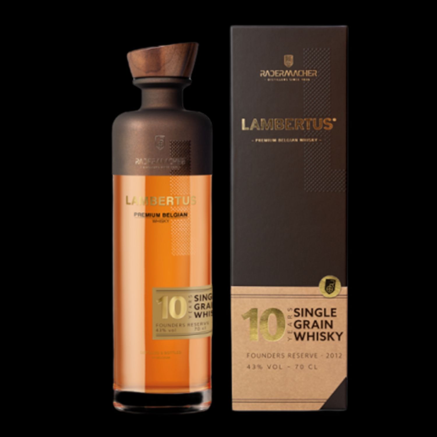 Lambertus 10 Years Founders Reserve Whisky 43° - 0,7L