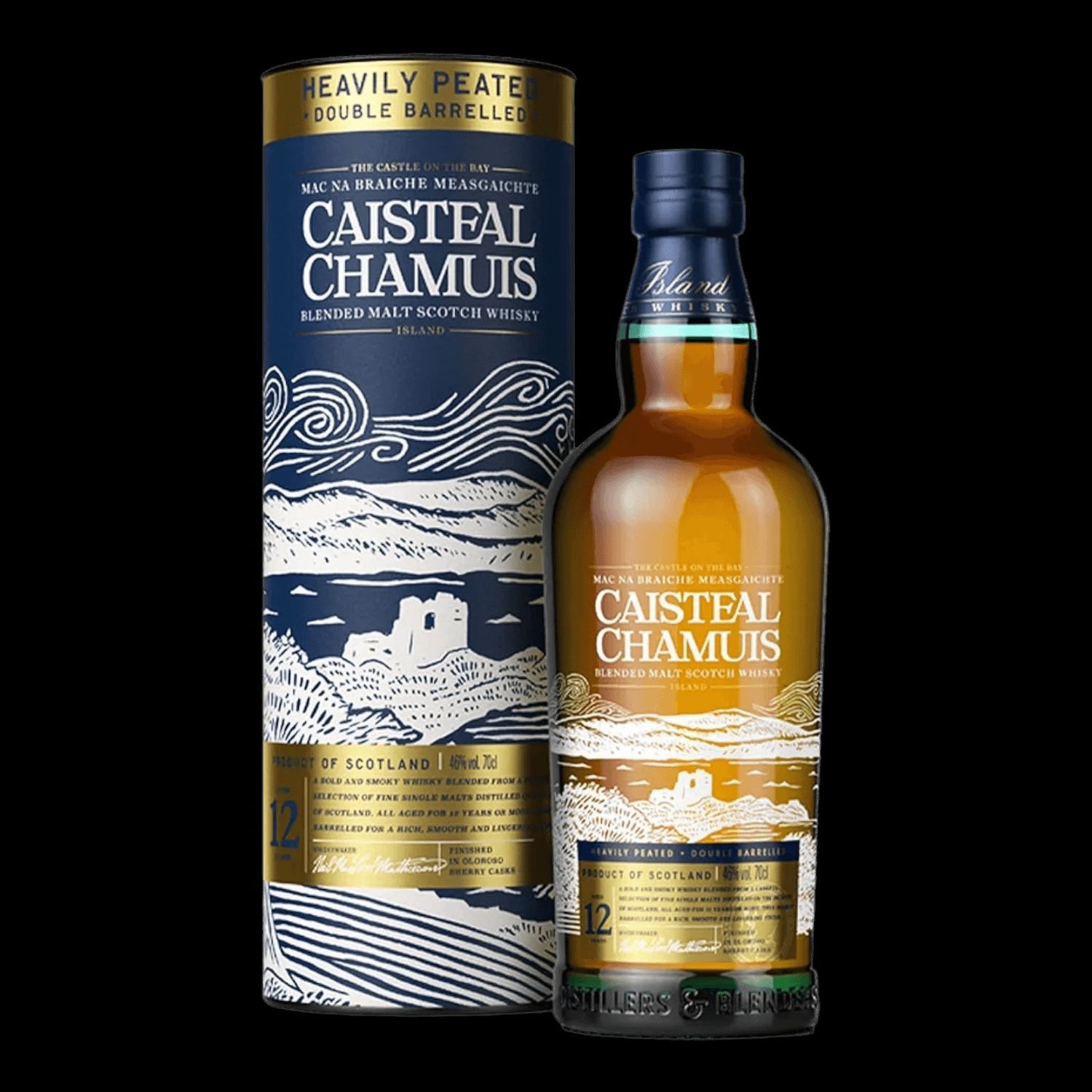 Caisteal Chamuis 12Y Peated 46° - 0.7L