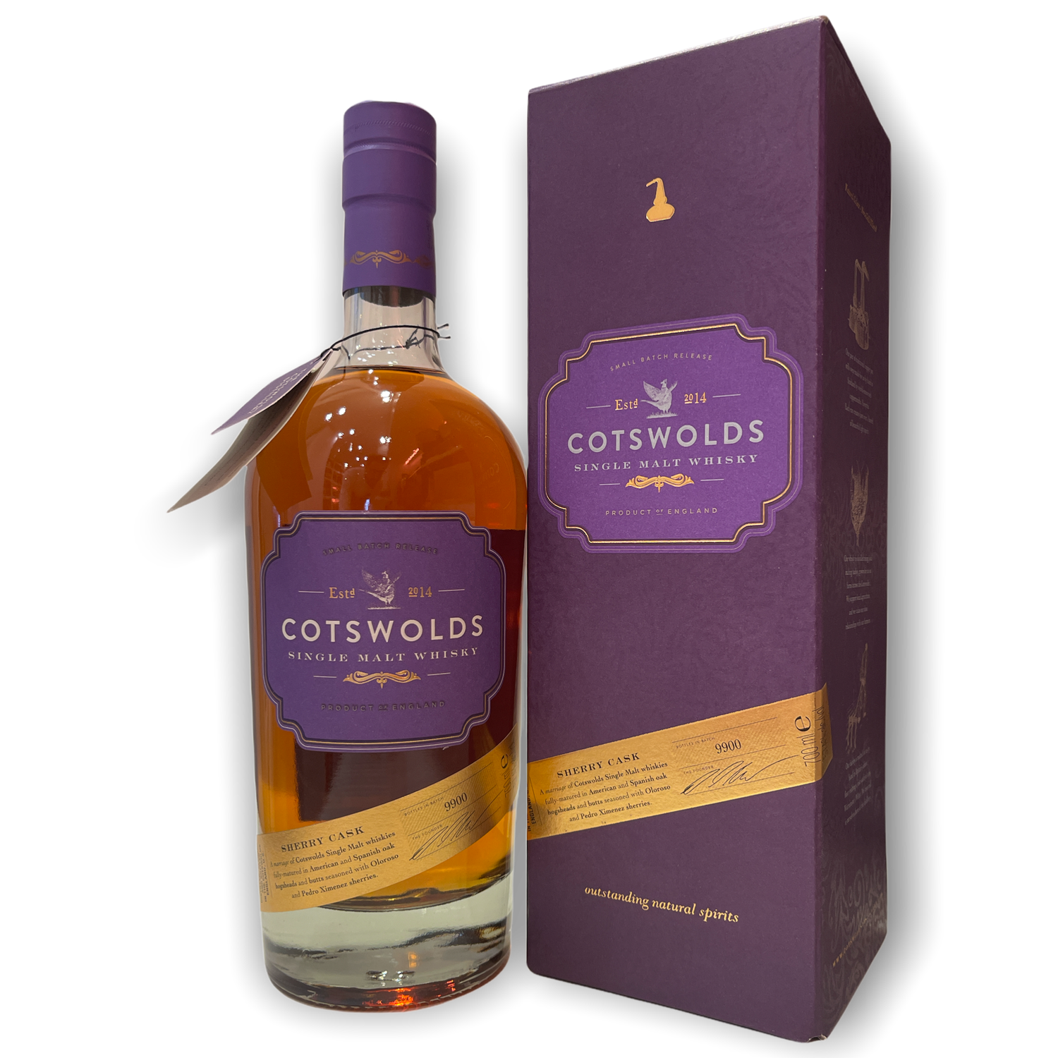 Cotswolds whisky Sherry Cask Single Malt 57,4% 0.7L