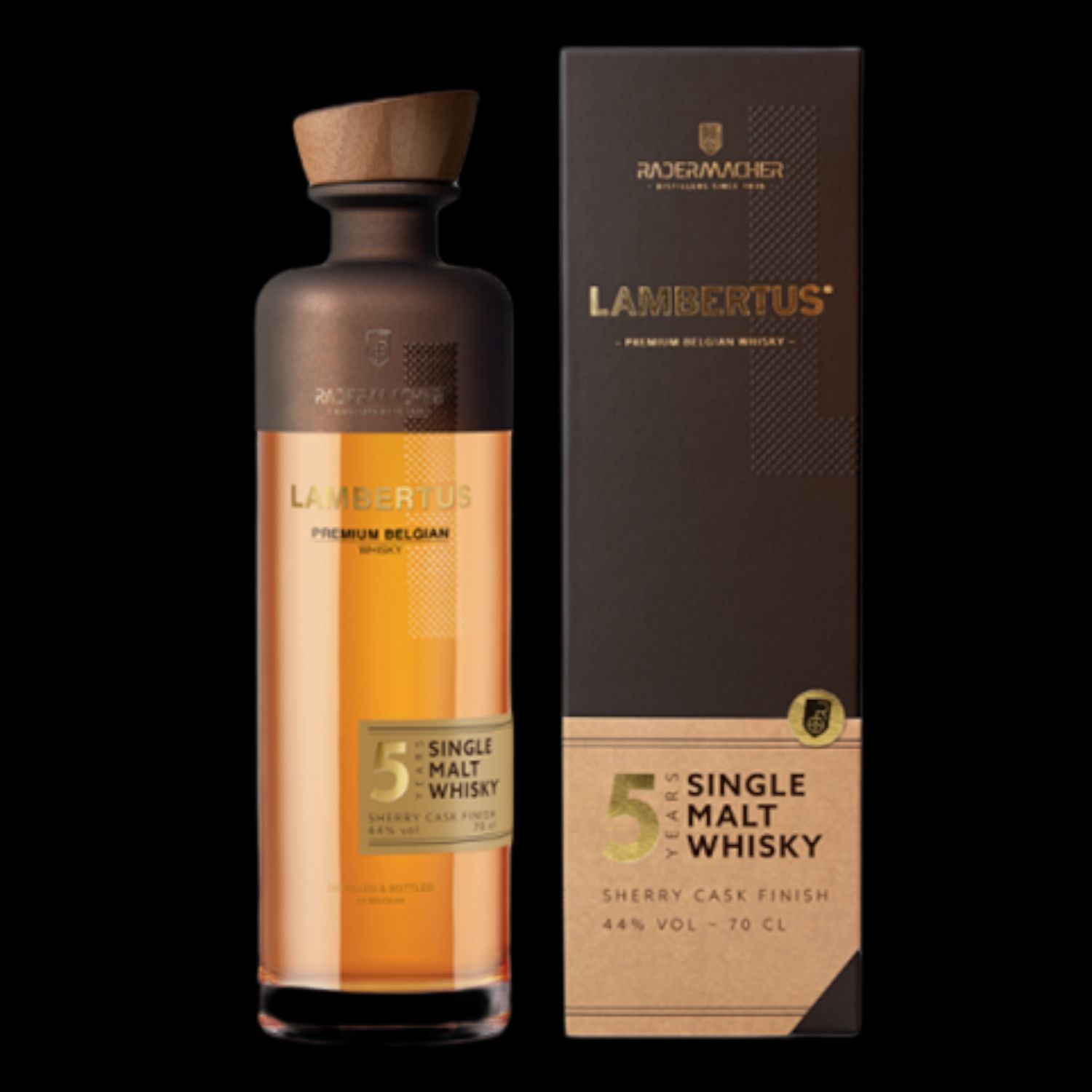Lambertus 5 Years Single Malt Whisky Peated 46° - 0,7L