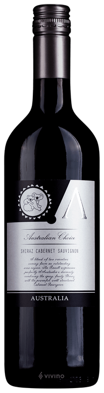 2017 Australian choice shiraz 0,75L