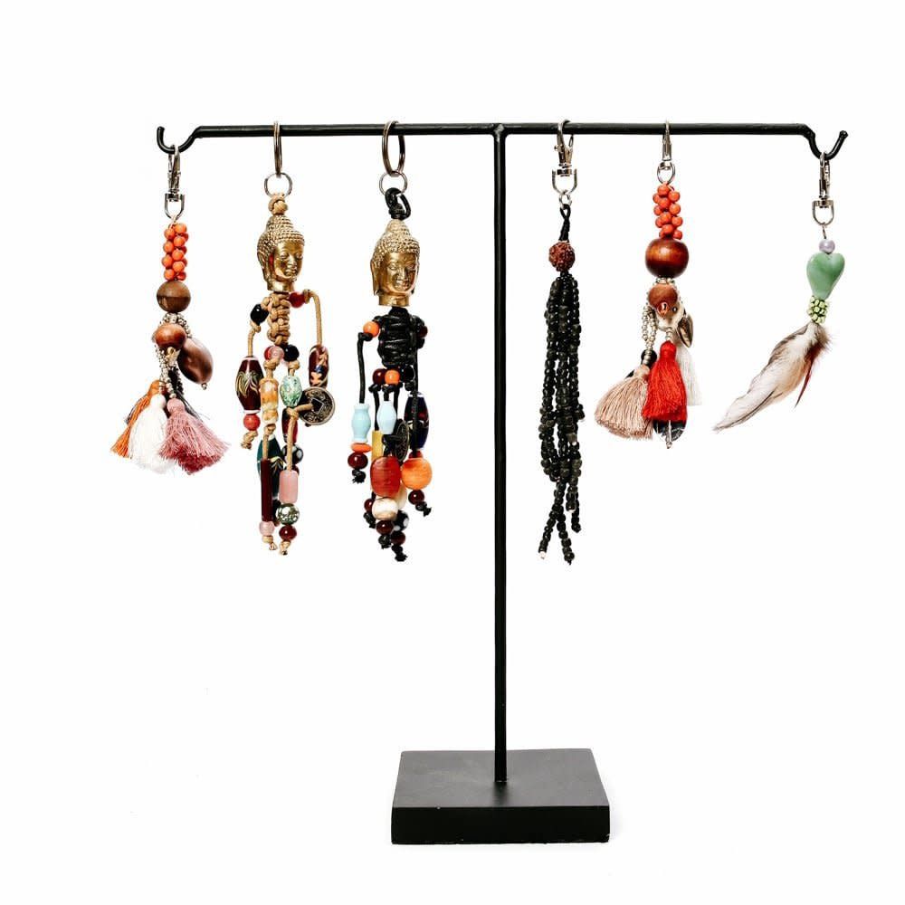 The Metal Keychain Holders - Black