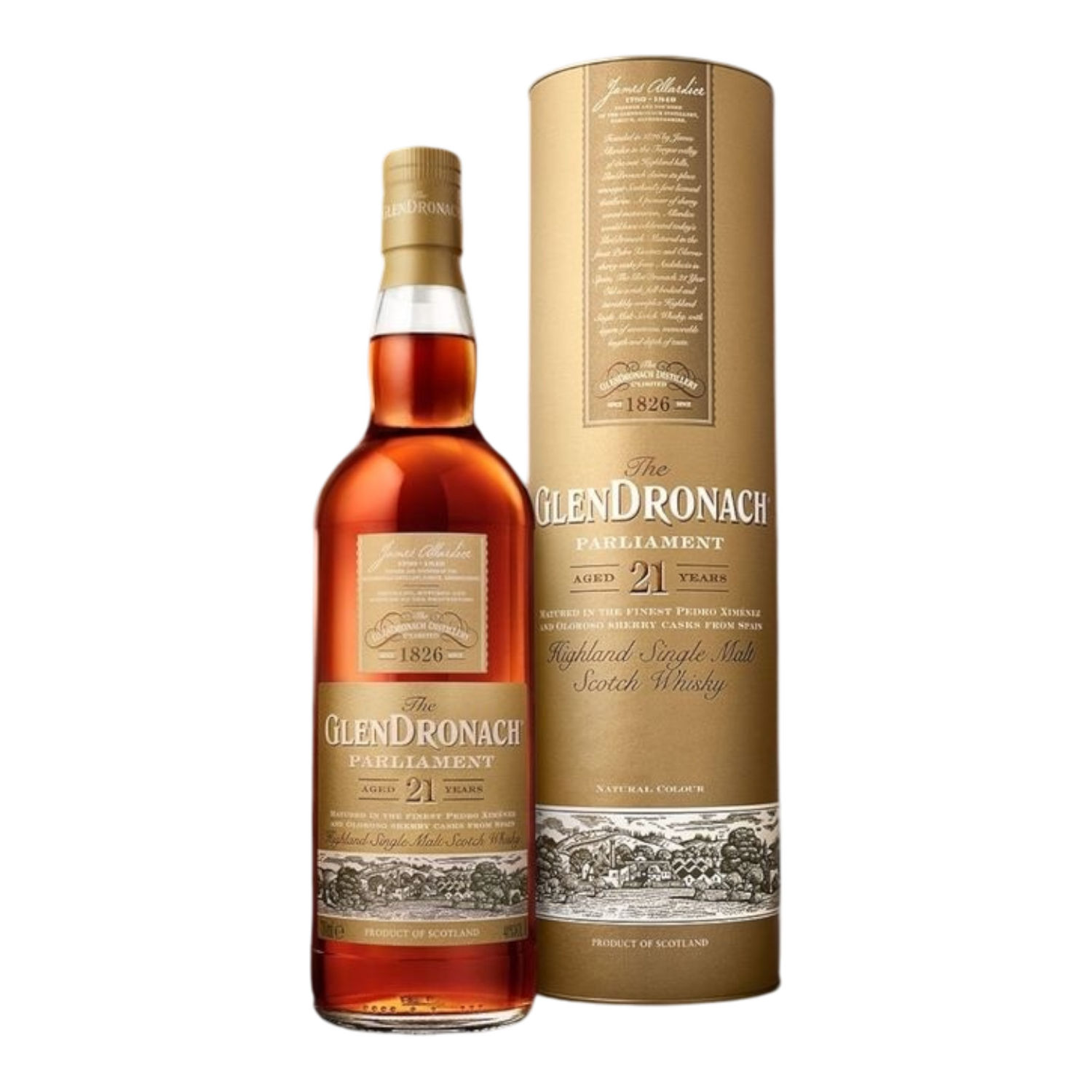 GLENDRONACH 21Y -  48° - 0.7L