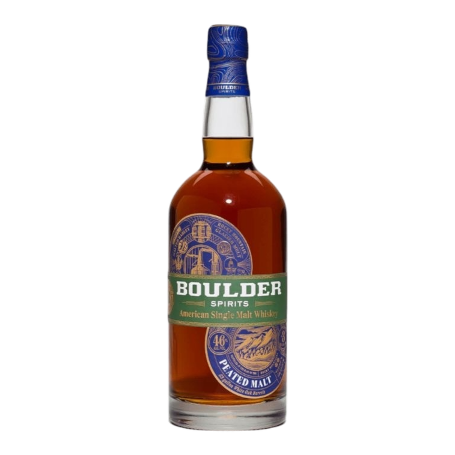 Boulder American Single Malt Peated 0.7L