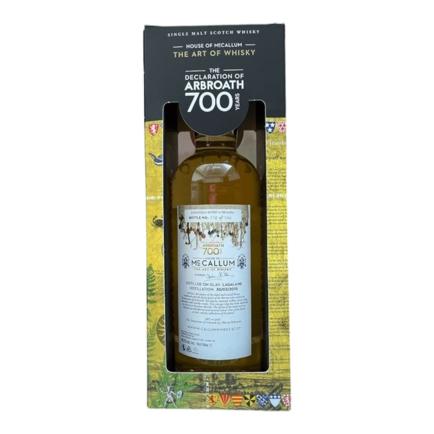 MC Callum Peat 2010 - 10Y Lagaland Islay 0.7L